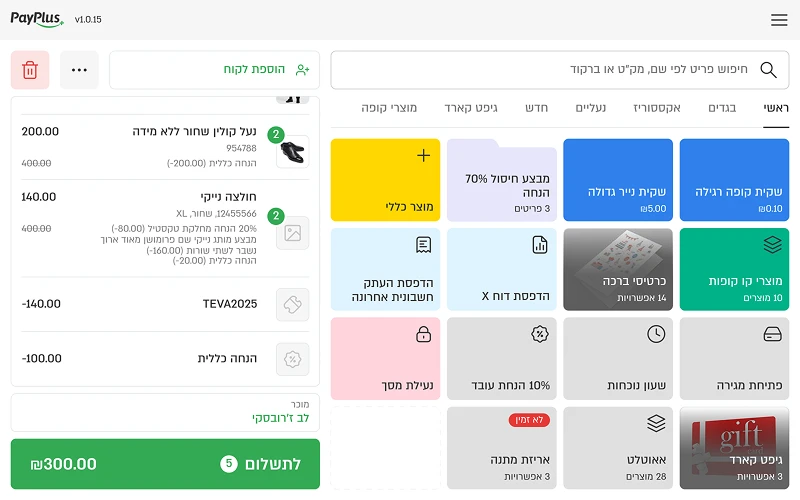 Business dashboard view 2
