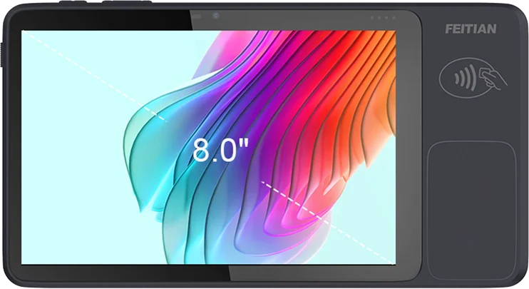 double screens 1 for the business and one for the client